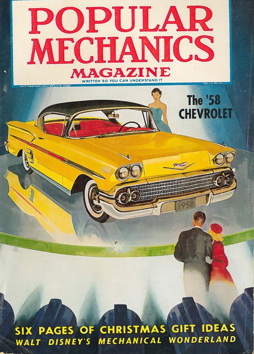 Popular Mechanics Cover, November 1957