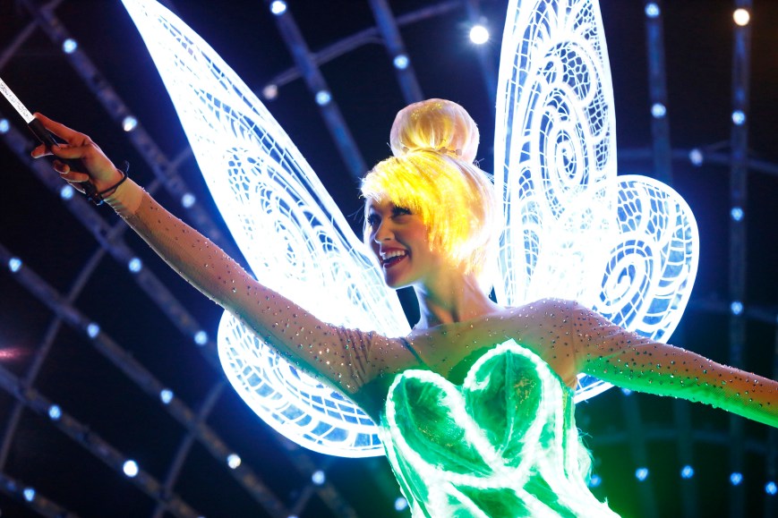 Tinker Bell in "Paint the Night." Picture copyright The Walt Disney Company