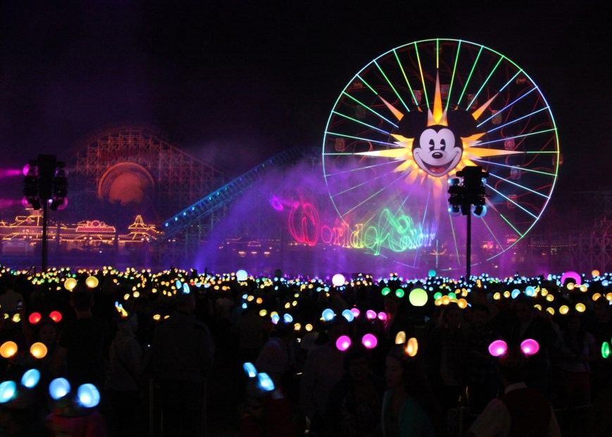 World of Color, Picture copyright The Walt Disney Company