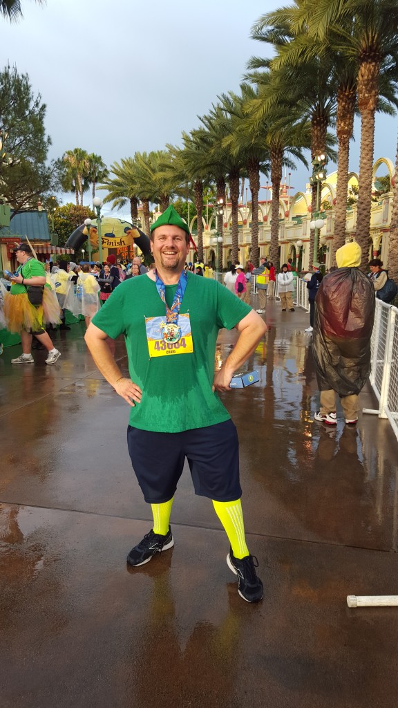 You bet I look like a bit of a dork... but this DisNerd finished his first 5k, even in the rain! It's something I'll always remember, and will always feel the support I received from my friends and readers!